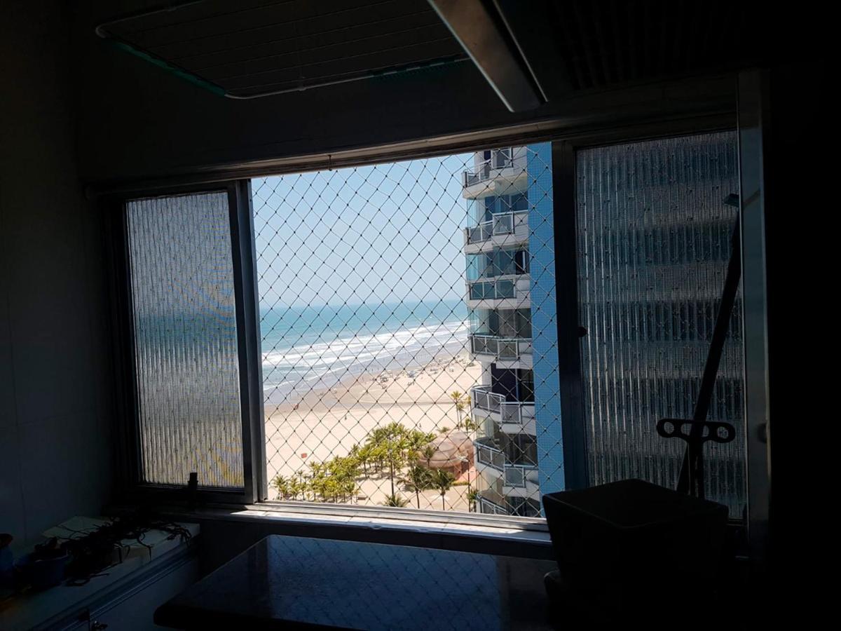 Apto C Vista Incrivel Para O Mar, Praia Grande Sp Bagian luar foto